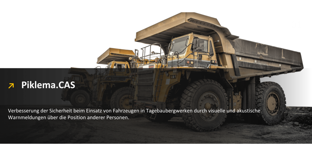 Shows the solution Piklema Collision Avoidance System