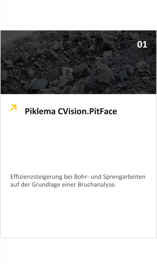 Shows the solution Piklema Computer Vision