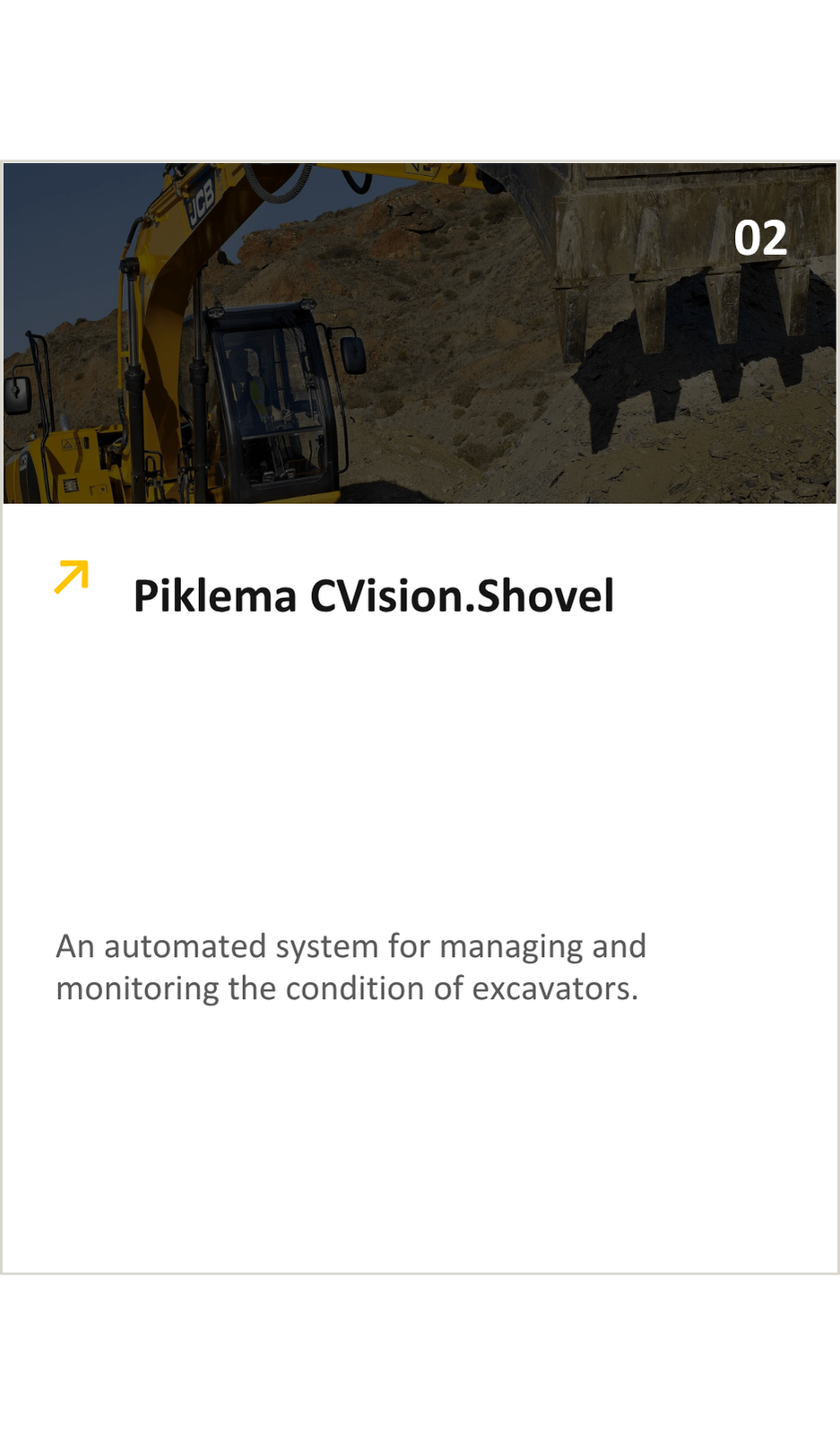 Shows the solution Piklema Computer Vision